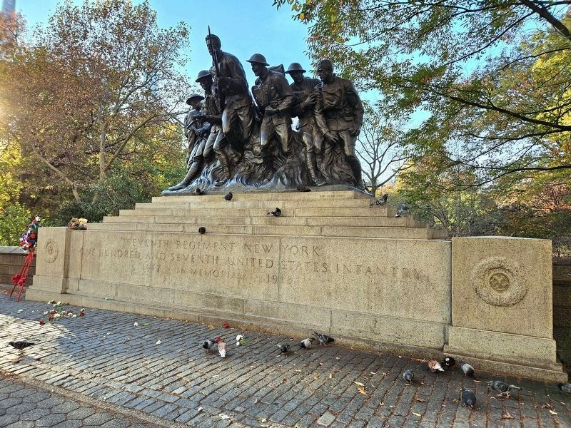 Seventh Regiment New York Marker. Click for full size. Seventh Regiment New York Marker image. Click for full size.