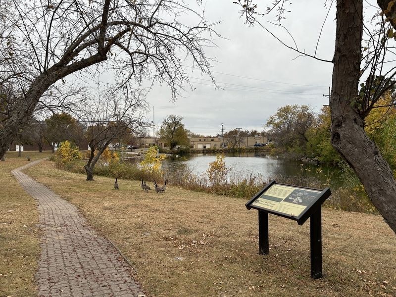 The Fergus Falls River Walk Marker image. Click for full size.