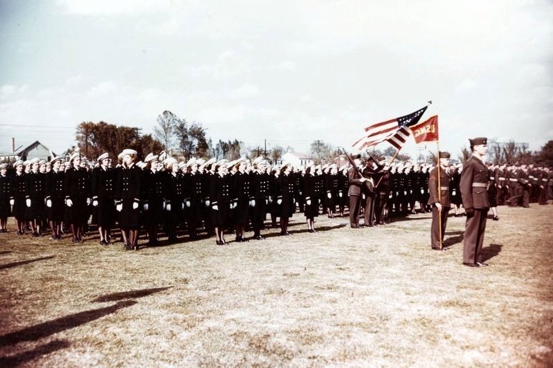 U.S. Navy Nurse Indoctrination School, Norfolk Navy Yard, Virginia, October 1943. Click for more information. U.S. Navy Nurse Indoctrination School, Norfolk Navy Yard, Virginia, October 1943 image. Click for more information.