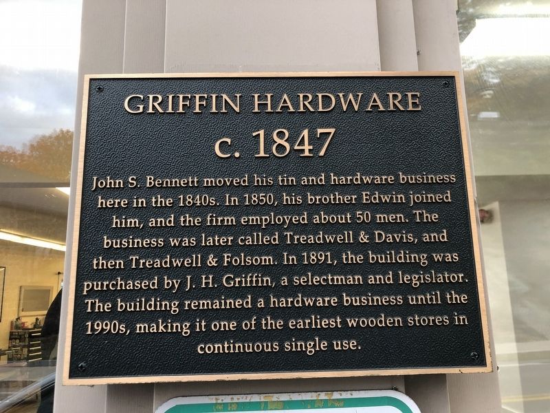Griffin Hardware Marker image. Click for full size.