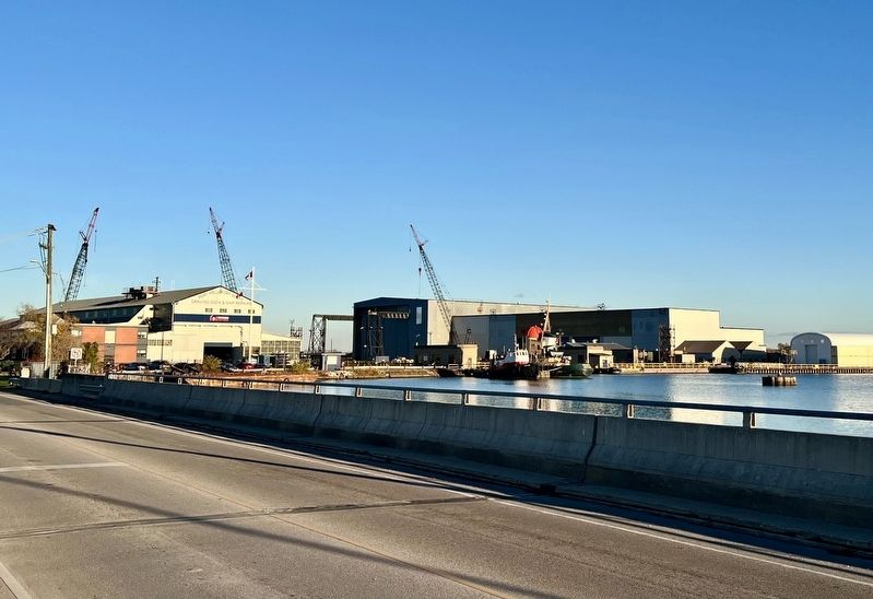 Port Weller Dry Docks, 2024 image. Click for full size.
