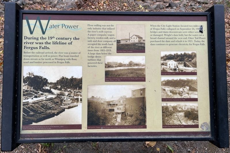 Water Power Marker image. Click for full size.