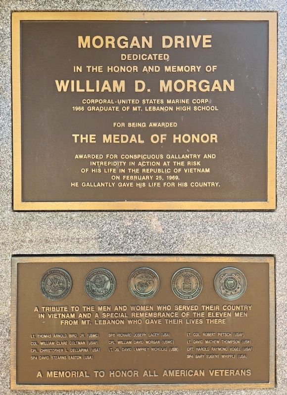 Morgan Drive Marker image. Click for full size.