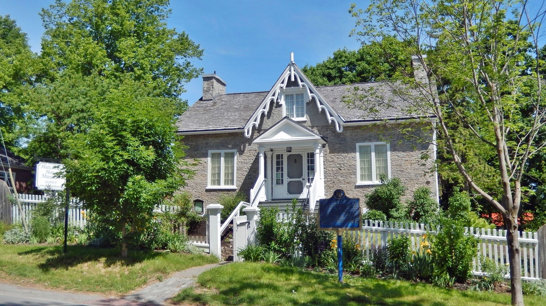 The Hutchison House (<i>south/front elevation</i>) image. Click for full size.