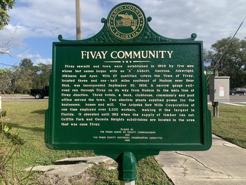 Fivay Community Marker image. Click for full size.