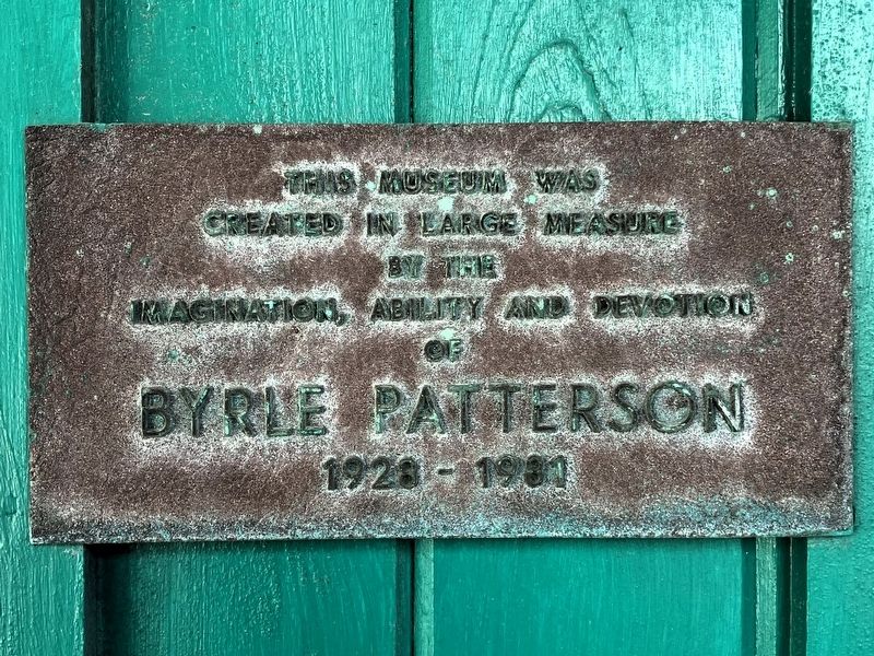 Founding of Wyannie Malone Historical Museum Marker image. Click for full size.