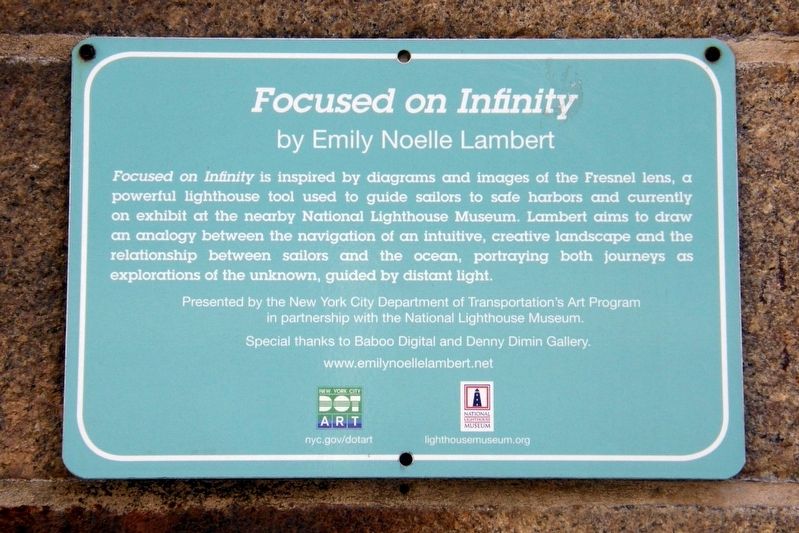 Focused on Infinity Marker image. Click for full size.