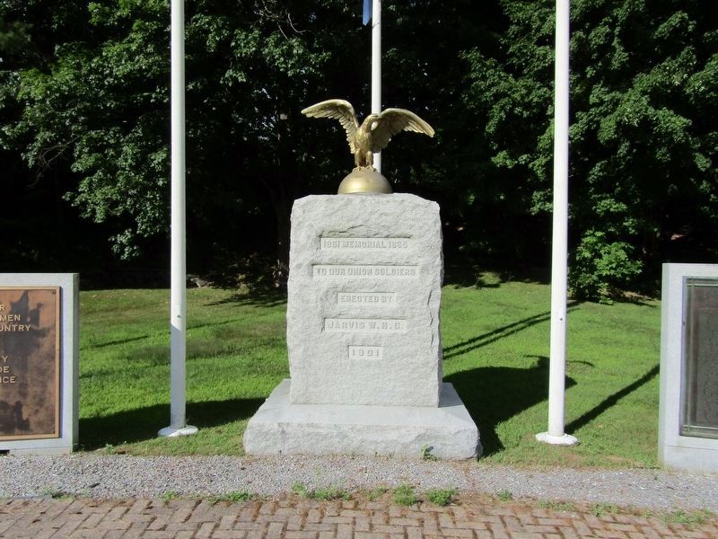 Springfield Civil War Soldiers Memorial. Click for full size. Springfield Civil War Soldiers Memorial image. Click for full size.