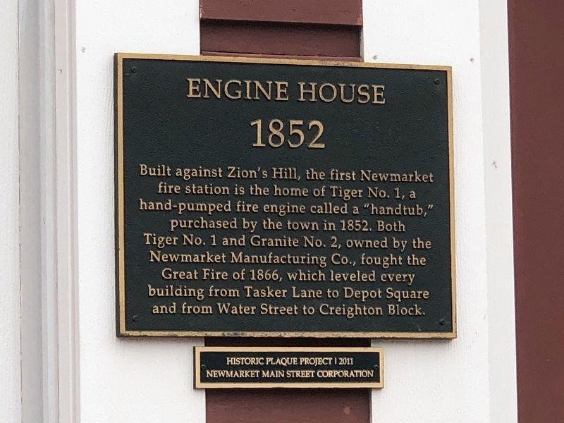 Engine House Marker image. Click for full size.