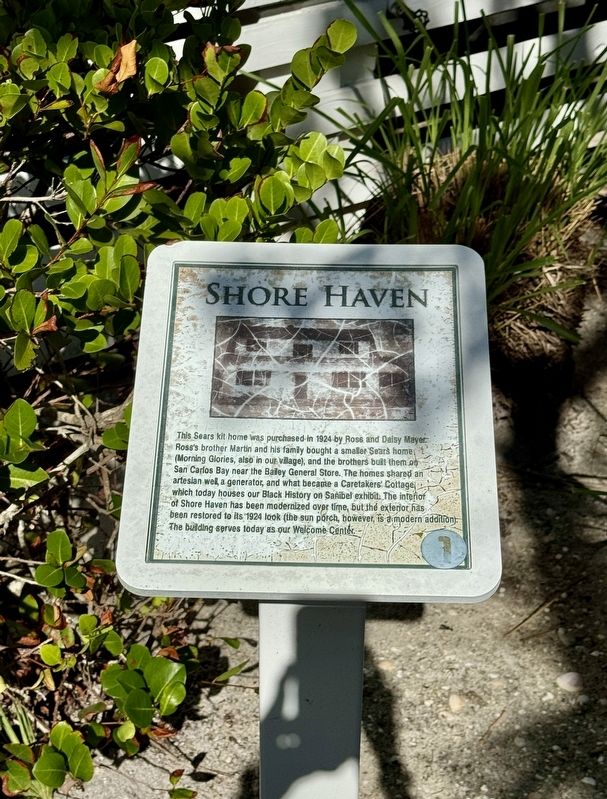 Shore Haven Marker image. Click for full size.