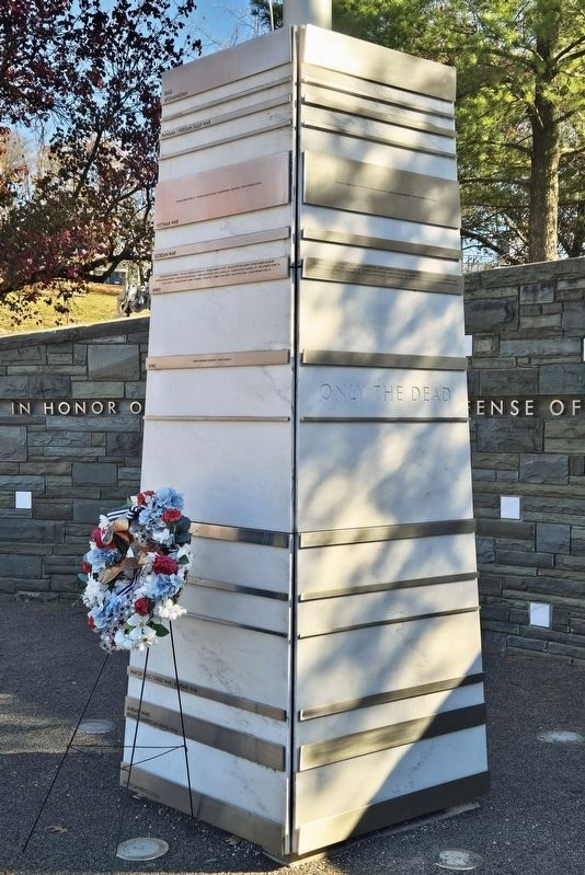 Mt. Lebanon Park War Memorial. Click for full size. Mt. Lebanon Park War Memorial image. Click for full size.