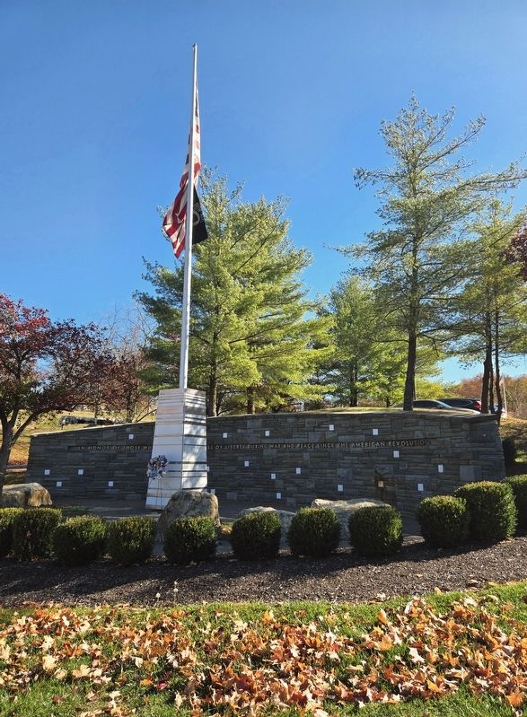 Mt. Lebanon Park War Memorial. Click for full size. Mt. Lebanon Park War Memorial image. Click for full size.