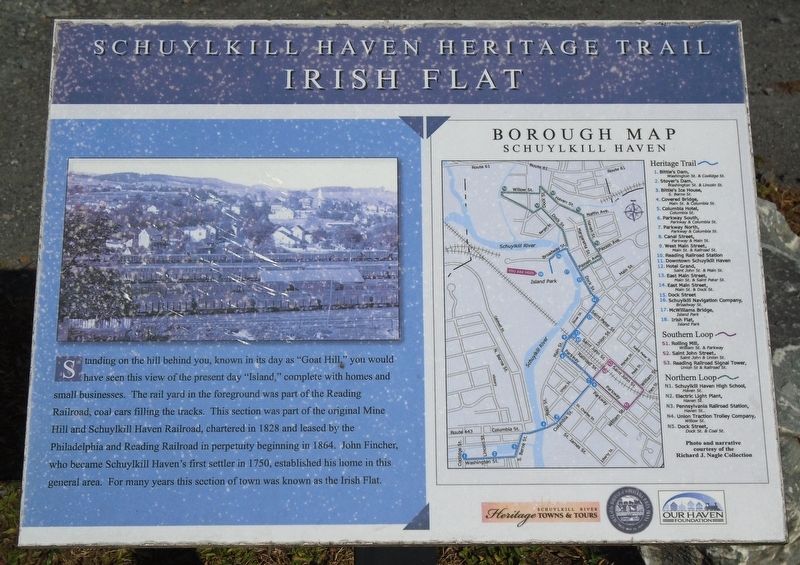 Irish Flat Marker. Click for full size. Irish Flat Marker image. Click for full size.