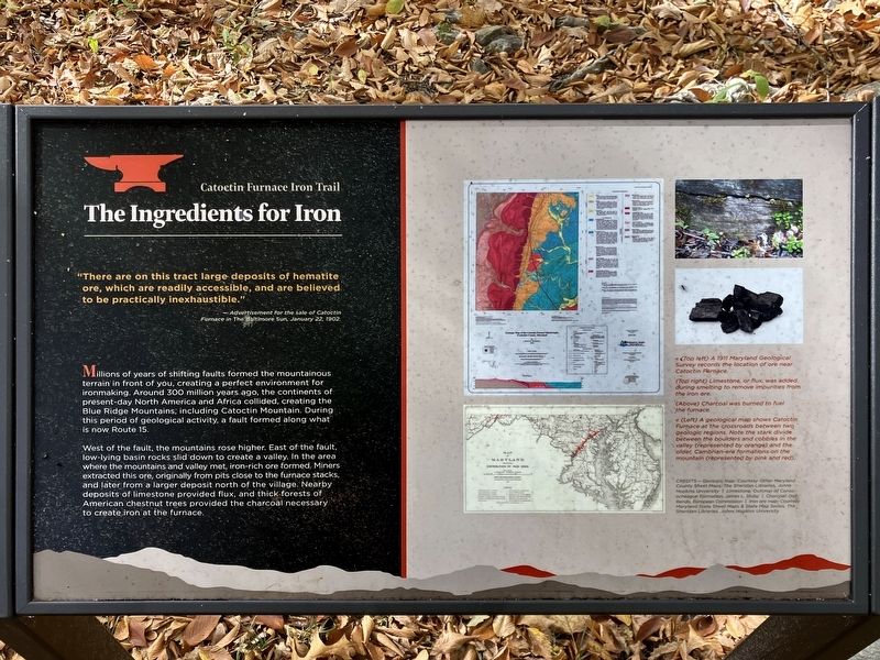 The Ingredients For Iron Marker image. Click for full size.