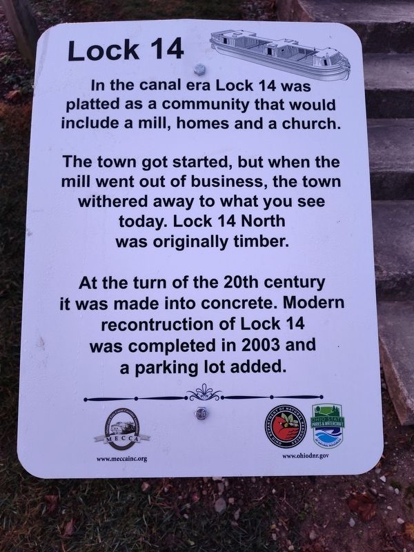 Lock 14 Marker image. Click for full size.