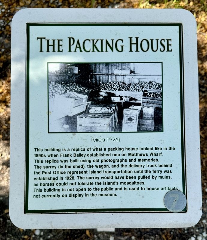 The Packing House Marker image. Click for full size.