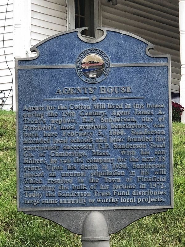 Agents' House Marker image. Click for full size.
