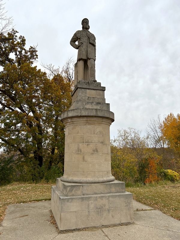 George B. Wright Monument image. Click for full size.