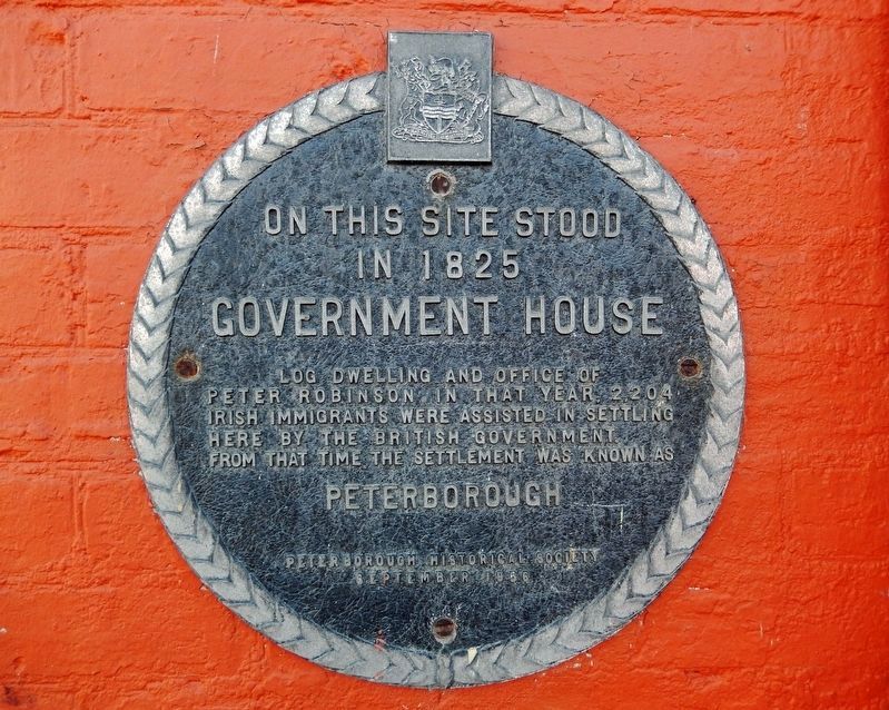Government House Site Marker image. Click for full size.