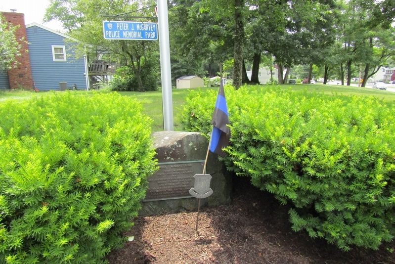 Peter J McGarvey Park Marker. Click for full size. Peter J McGarvey Park Marker image. Click for full size.