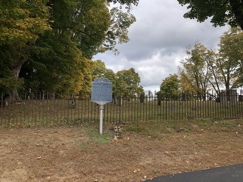 Frederick Douglass' Visit Marker image. Click for full size.
