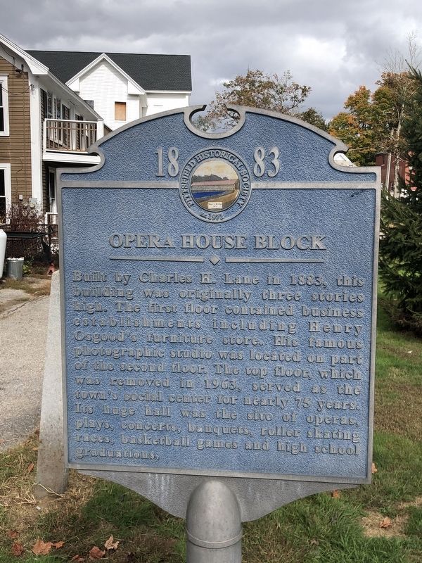 Opera House Block Marker. Click for full size. Opera House Block Marker image. Click for full size.