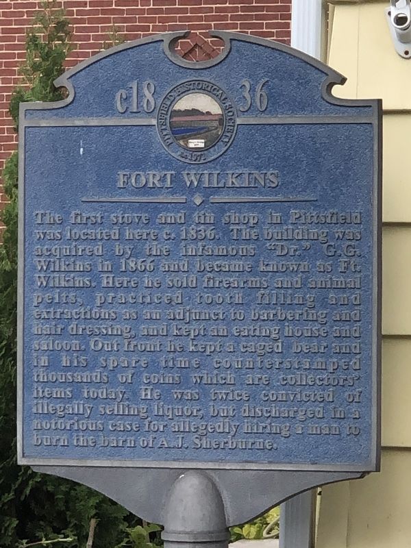 Fort Wilkins Marker image. Click for full size.