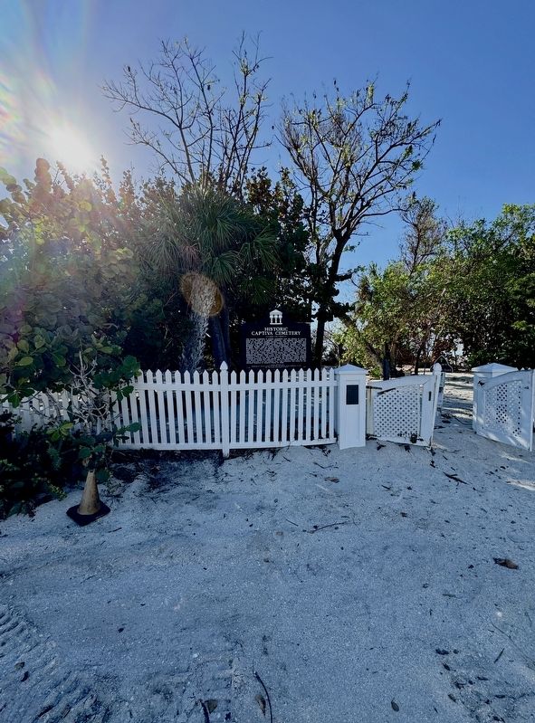 Historic Captiva Cemetery Marker image. Click for full size.