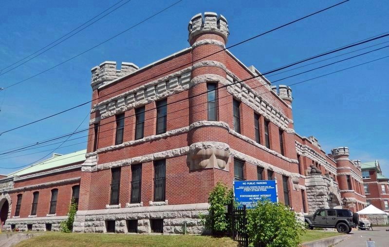 The Peterborough Drill Hall and Armoury<br>(<i>southeast elevation</i>) image. Click for full size.