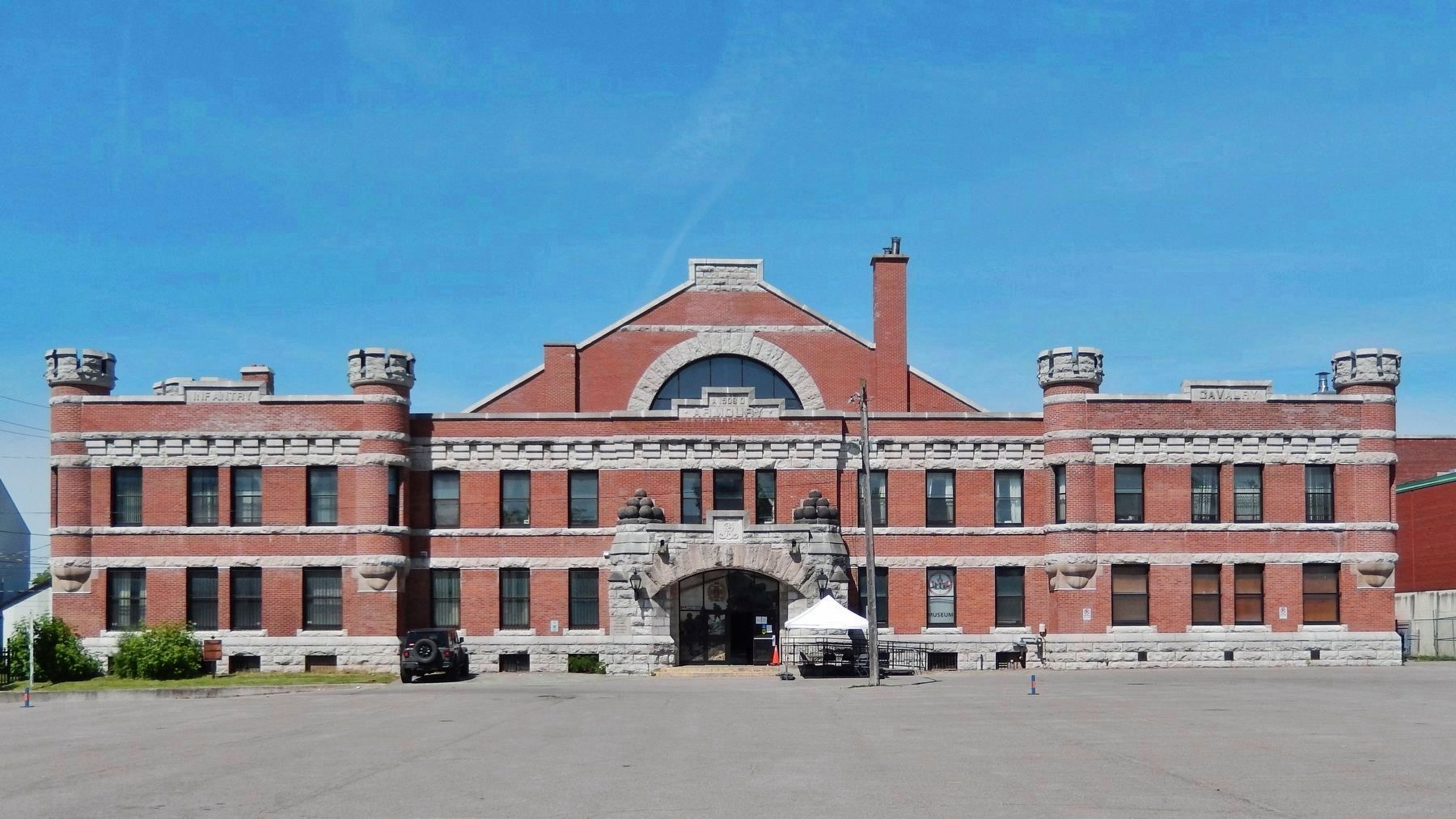 The Peterborough Armoury (<i>east/front elevation</i>) image. Click for full size.