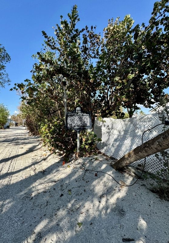 Captiva School & Captiva Chapel~By~The~Sea Marker image. Click for full size.