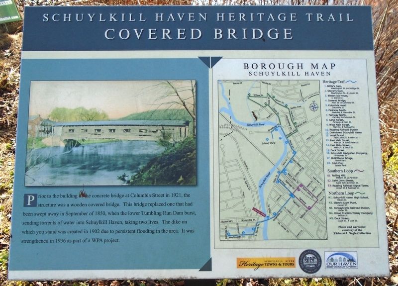 Covered Bridge Marker image. Click for full size.