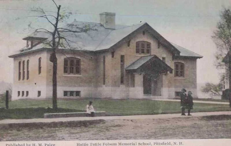 Postcard of Memorial School. Click for full size. Postcard of Memorial School image. Click for full size.