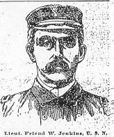 Lieutenant Friend W. Jenkins. Click for full size. Lieutenant Friend W. Jenkins image. Click for full size.