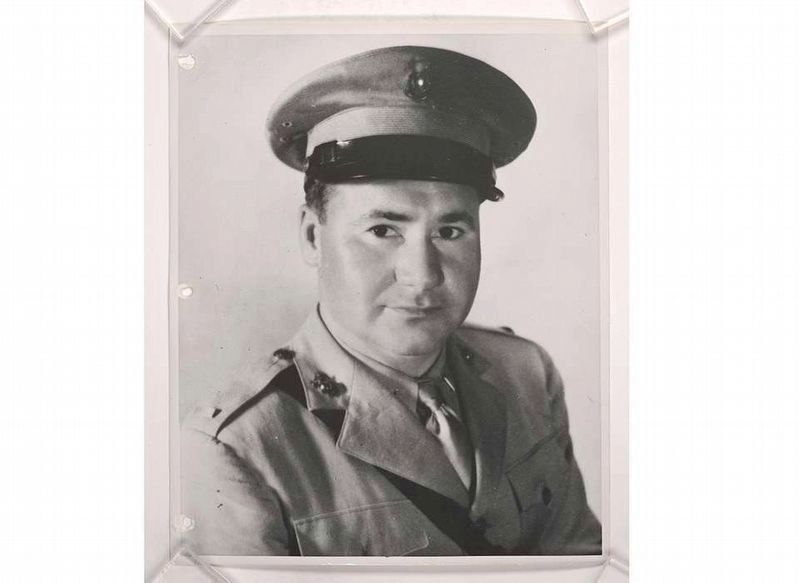 First Lieutenant Harry L. Martin USMC. Click for full size. First Lieutenant Harry L. Martin USMC image. Click for full size.