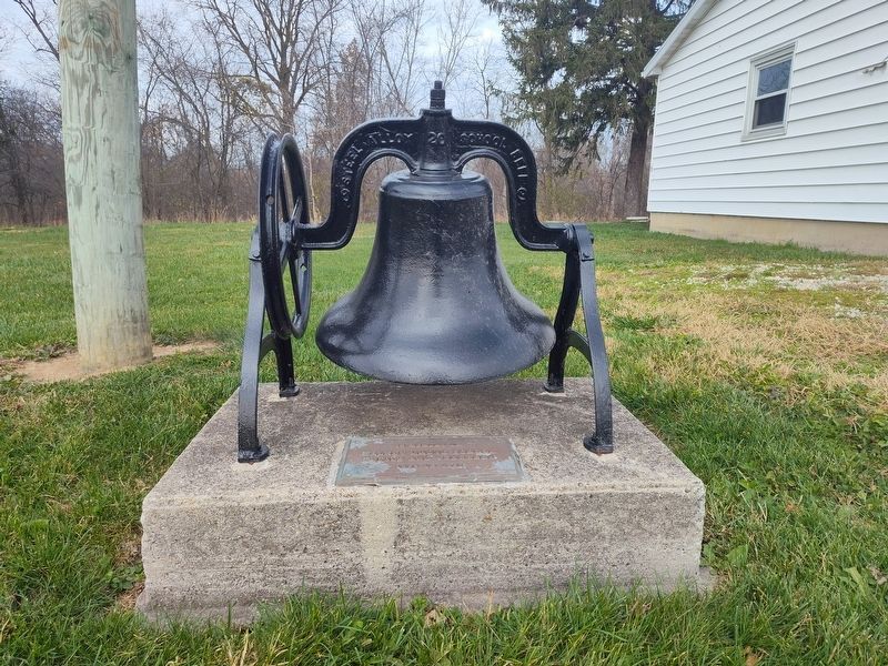 Walnut Grove School Bell image. Click for full size.