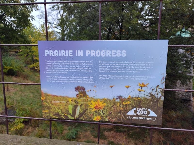 Prairie In Progress Marker image. Click for full size.