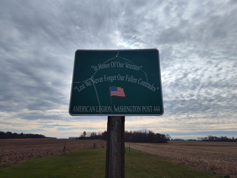 Veterans Memorial Marker. Click for full size. Veterans Memorial Marker image. Click for full size.