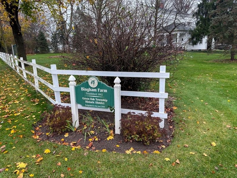 Homesite of Kinsley S. Bingham Marker image. Click for full size.