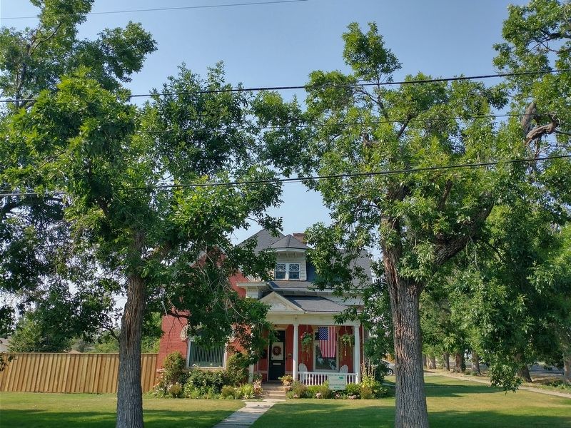 Lewis W. and Lydia Brown Lunch House Marker image. Click for full size.