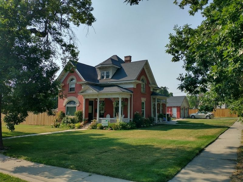 Lewis W. and Lydia Brown Lunch House Marker image. Click for full size.