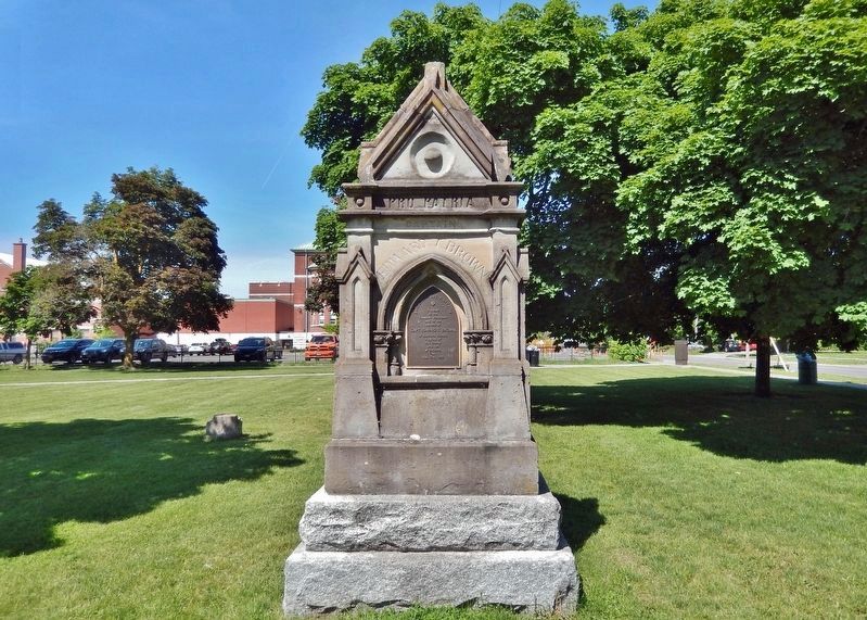 Capt. Edward T. Brown Memorial image. Click for full size.