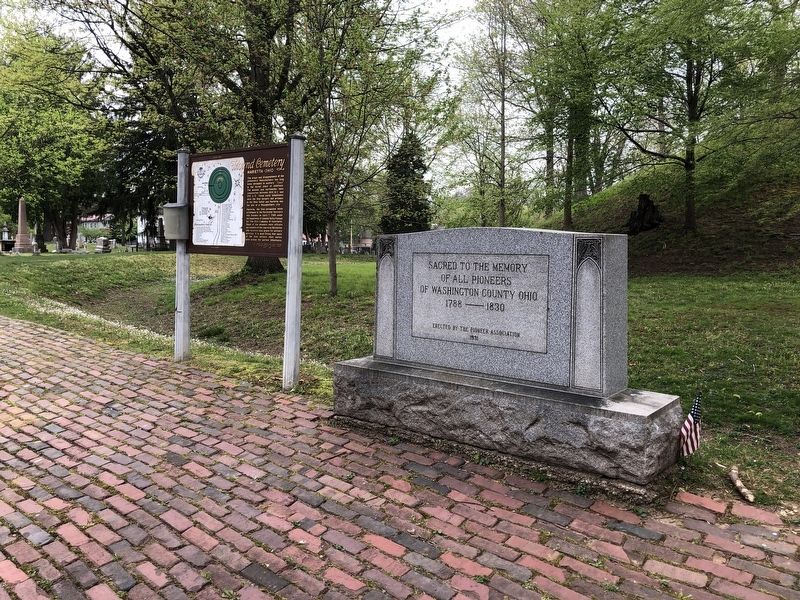 Mound Cemetery Marker image. Click for full size.