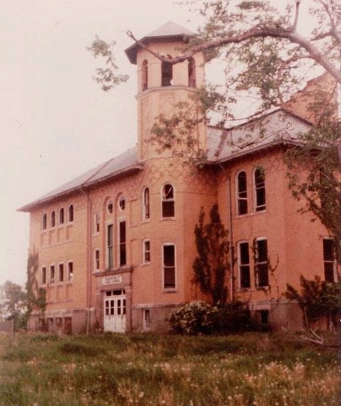 First Consolidated School Marker. Click for full size. First Consolidated School Marker image. Click for full size.