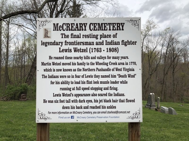 McCreary Cemetery Marker image. Click for full size.