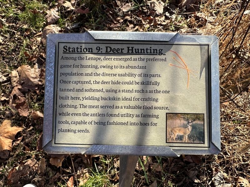 Deer Hunting Marker. Click for full size. Deer Hunting Marker image. Click for full size.