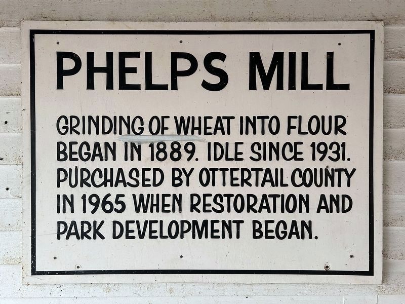 Phelps Mill Marker. Click for full size. Phelps Mill Marker image. Click for full size.