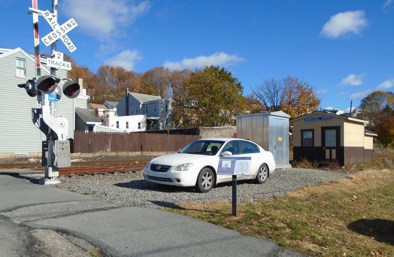 Reading Railroad Signal Tower Marker image. Click for full size.