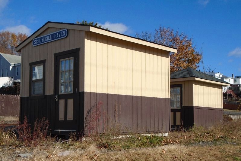 Ancillary Railroad Buildings Near Marker image. Click for full size.