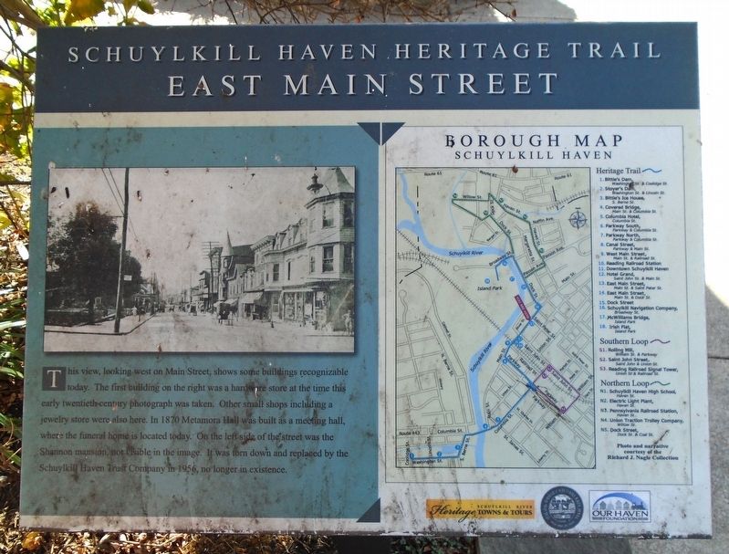 East Main Street Marker image. Click for full size.